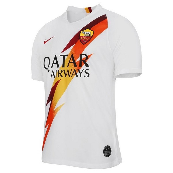 Tailandia Camiseta AS Roma 2ª Kit 2019 2020 Blanco